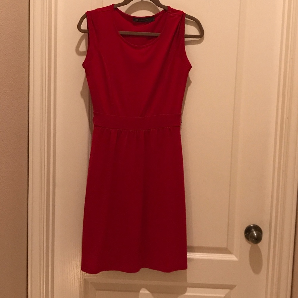 Red dress